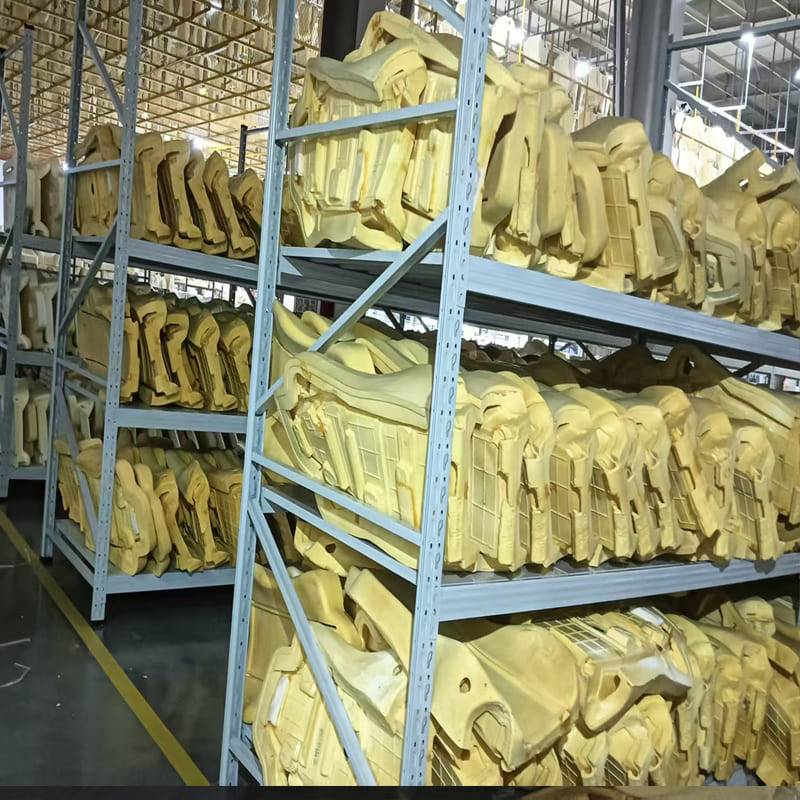 润岐智能完成某大型汽车座椅制造公司轻型层板货架安装